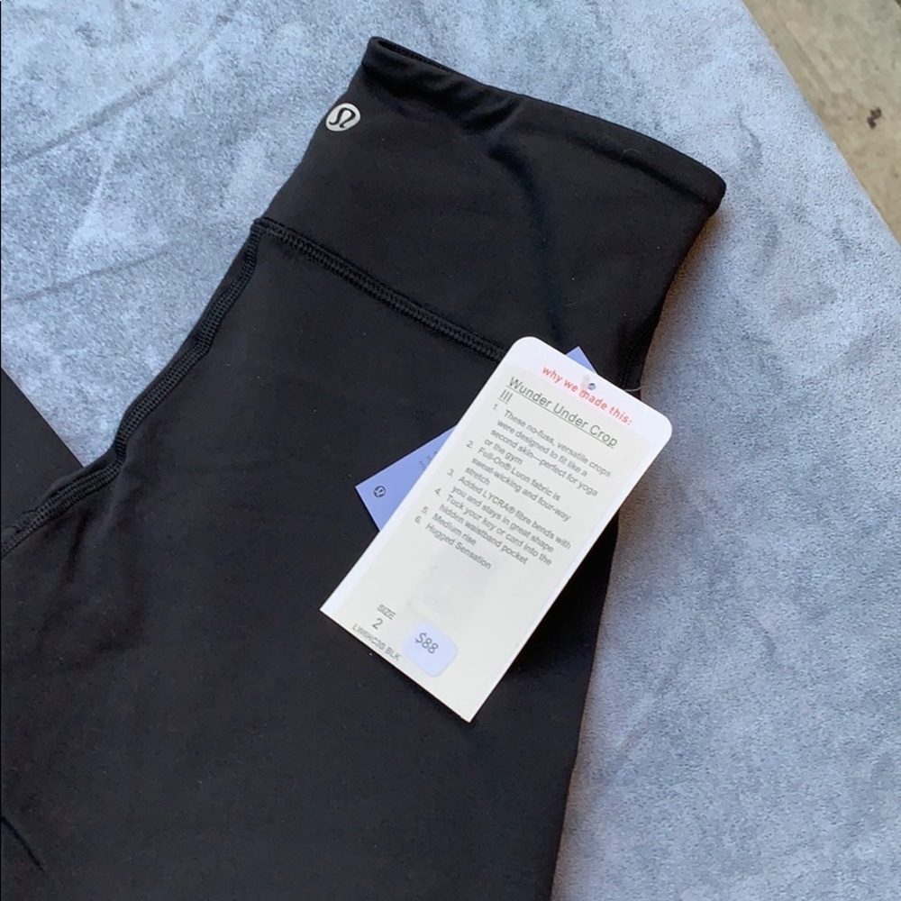 Lululemon wunder under crop III - Picture 2 of 5
